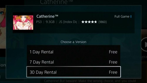 Catherine rental image