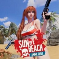 Anime Girls: Sun of a Beach
