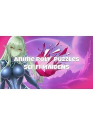 Anime Poly Puzzle: Sci-Fi Maidens