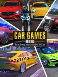 Car Games Bundle: Racing Driving School Police Drag Drift Taxi