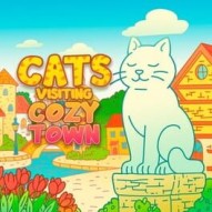 Cats Visiting Cozy Town