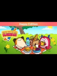 Draw and Color: Kawaii - Happy Edition