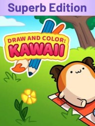 Draw and Color: Kawaii - Superb Edition