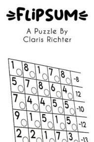 Flipsum: A Puzzle by Claris Richter