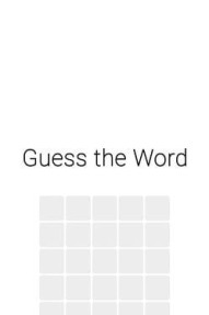 Guess the Word