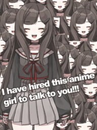I Have Hired This Anime Girl to Talk to You