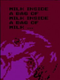 Milk inside a bag of milk inside a bag of milk