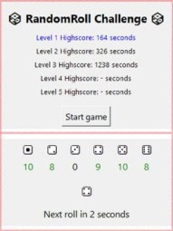 RandomRoll Challenge