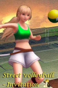 Street volleyball: Invitation