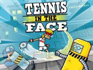 Tennis in the face